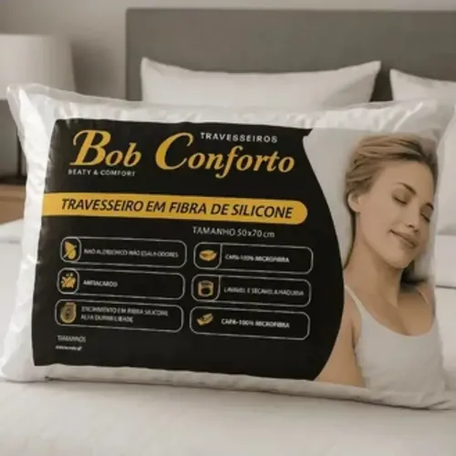 Travesseiro de Pena / Fibra Simples