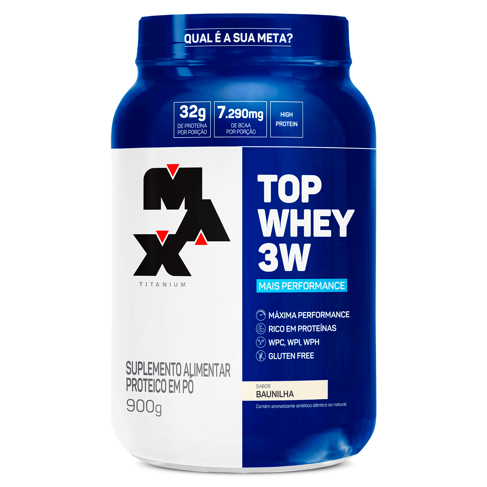 Max Titanium Top Whey 3W (900g)