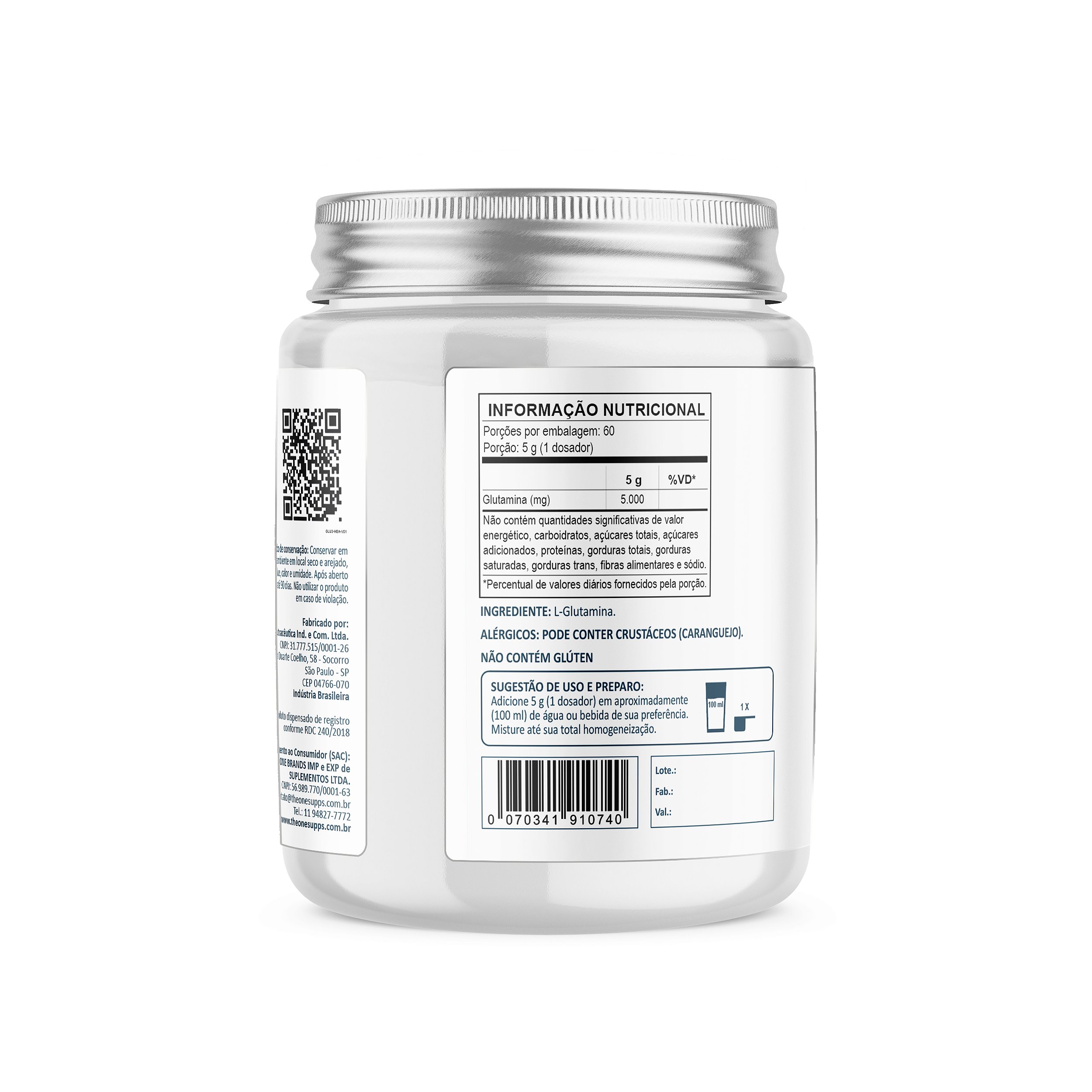 Glutamina The One Supps 300 g (Ajinomoto)