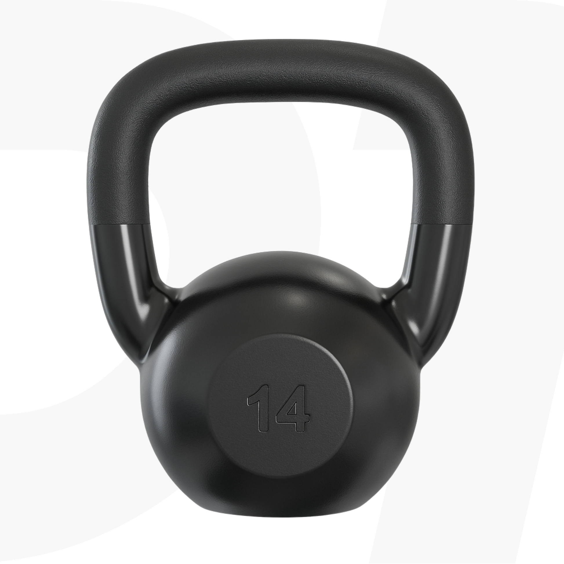 Kettlebell Emborrachado Alça Longa