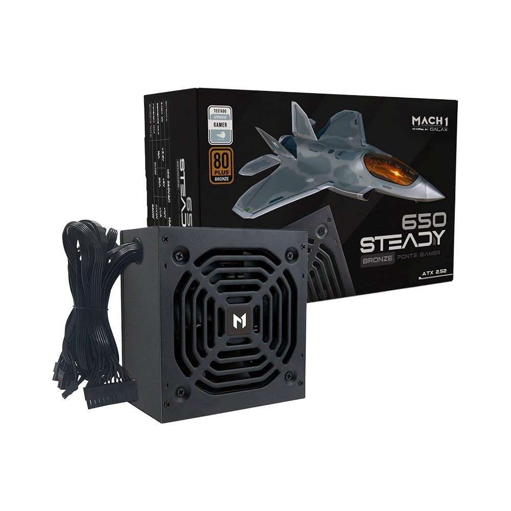 Fonte Mach1 Steady 80 Plus Bronze