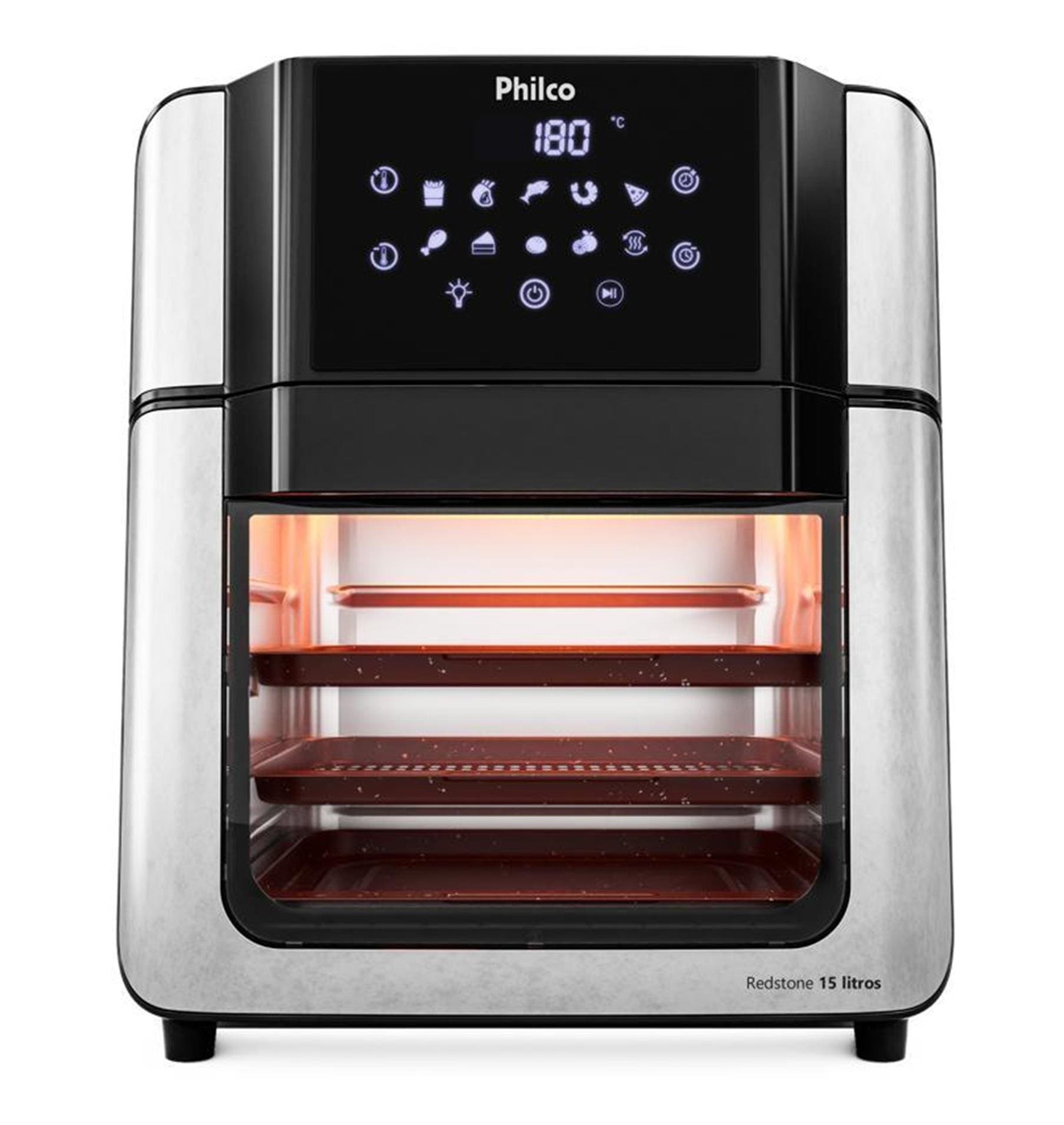 Air Fryer Oven Philco 15L Redstone 10 Funções PAF15C 127V