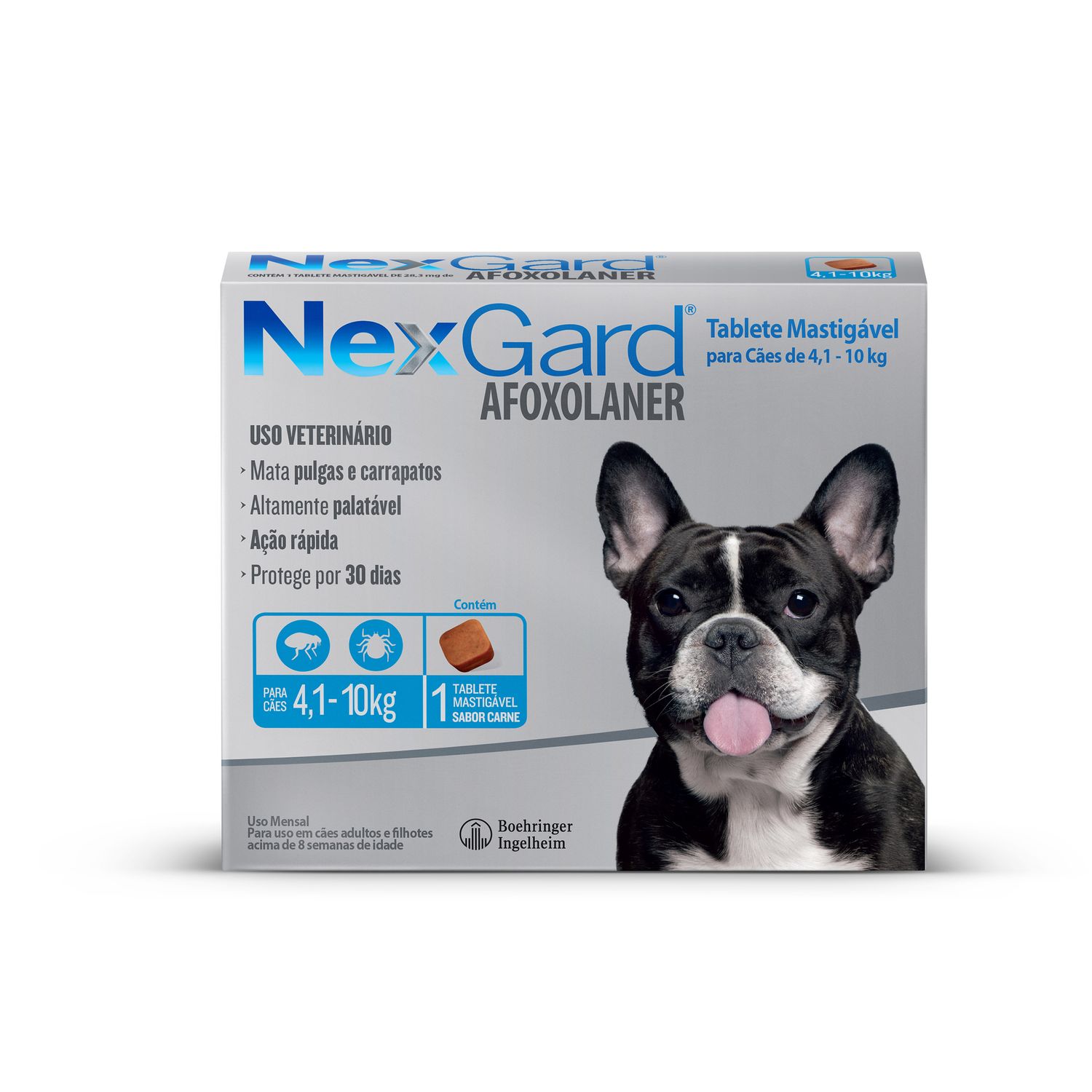 NexGard 4,1 a 10 kg