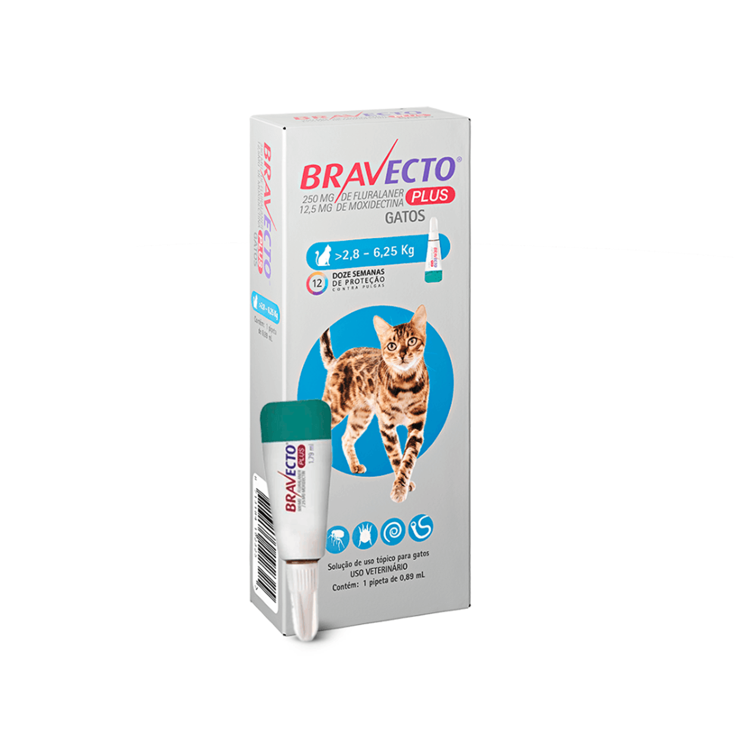 Bravecto Plus Gatos 112,5 mg