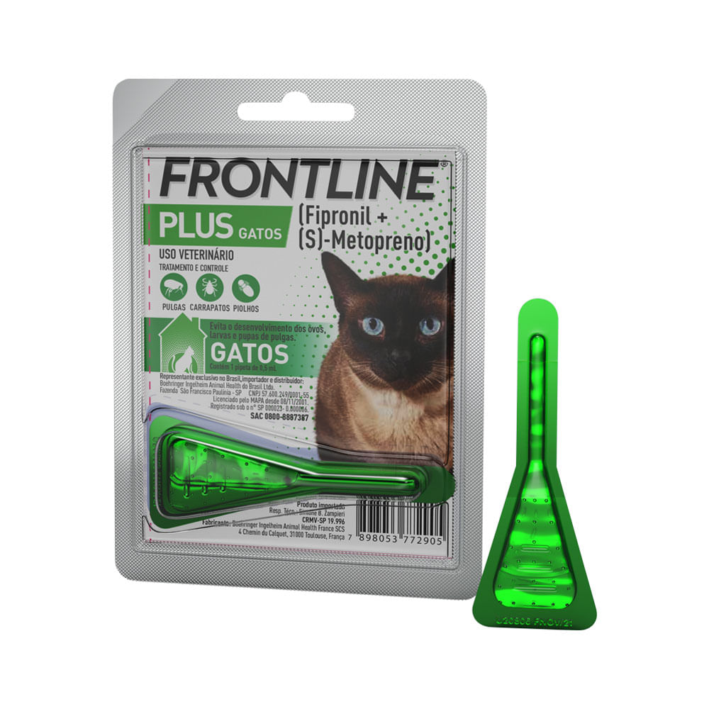 Frontline Plus para Gatos