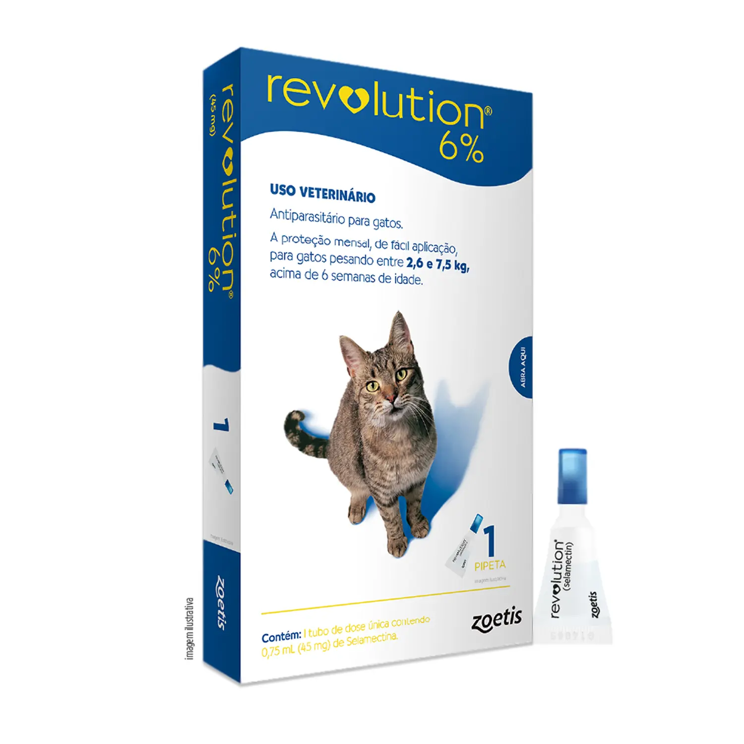 Revolution 6% para Gatos
