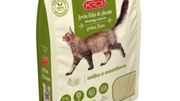 Kädi Areia Biodegradável para Gato 4kg