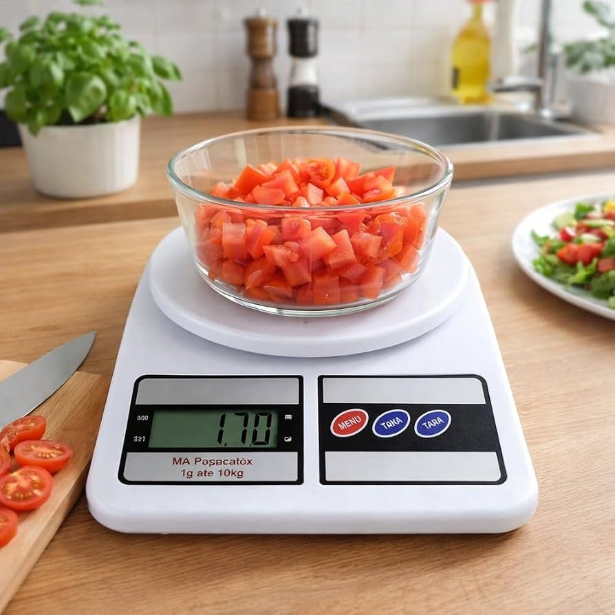 Balança Digital de Cozinha 10kg (com tara)