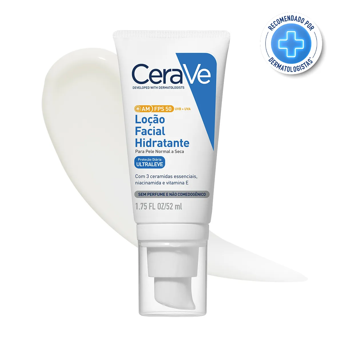 CeraVe Loção Facial Hidratante FPS 50 52ml
