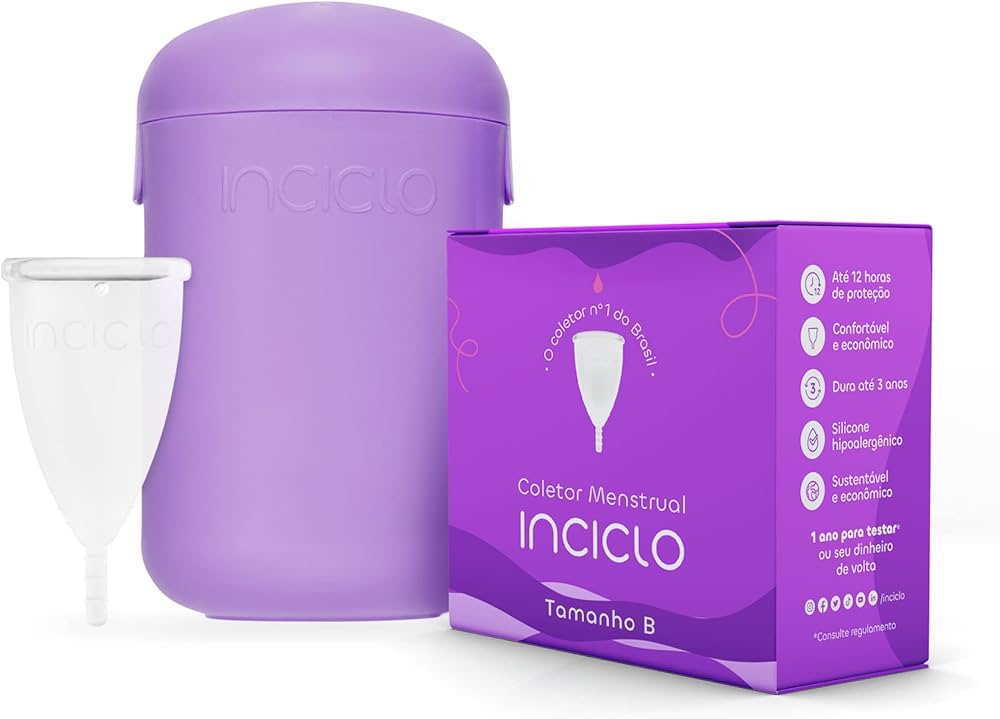 Coletor Menstrual Inciclo A + Cápsula Esterilizadora