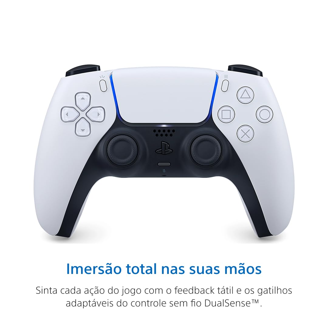 Controle DualSense, PlayStation 5 (branco)