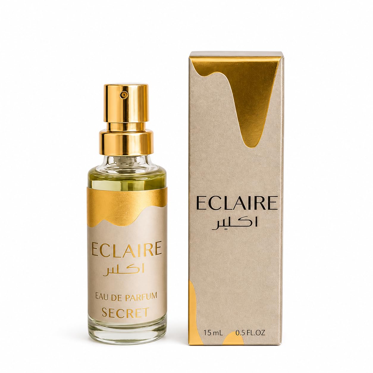 Perfume feminino até 100 reais: o que existe de verdade nessa faixa 2 Eclaire Secret Árabe Spray 15 ml