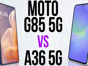 Galaxy A36 e Moto G85