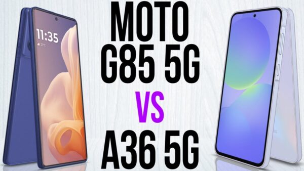 Galaxy A36 e Moto G85