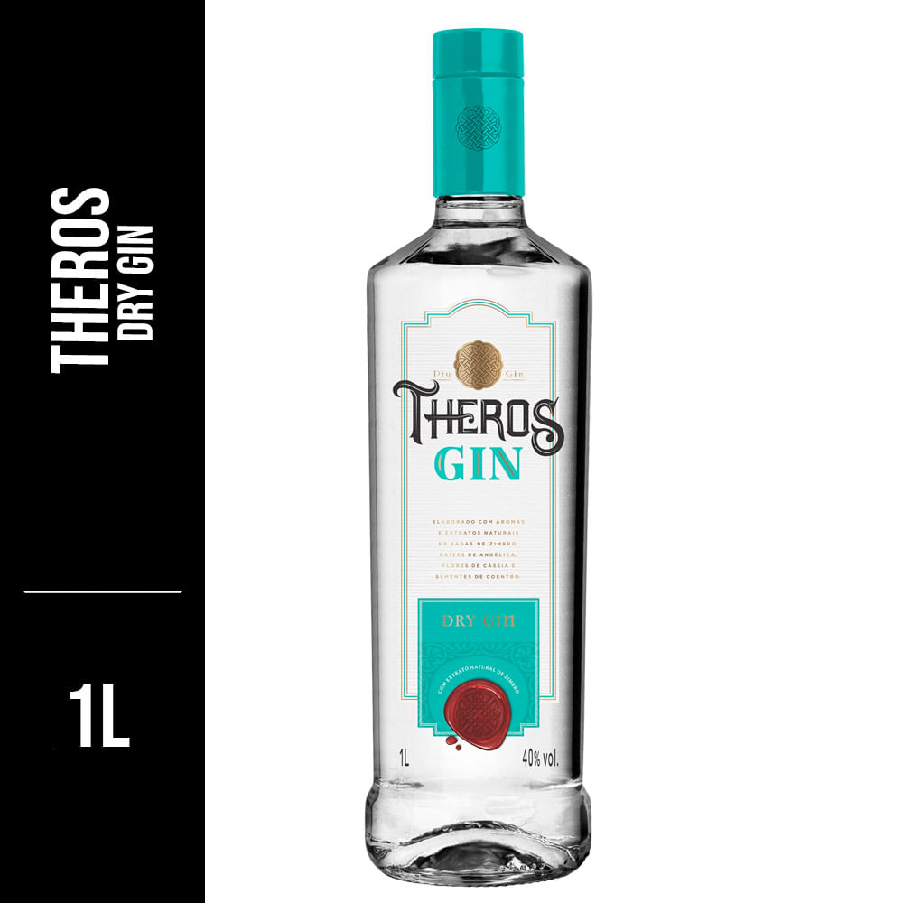 Dry Gin Theros 1 L