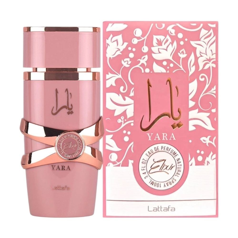 Perfume feminino que fixa na pele: por que some e o que fazer 4 Lattafa Yara Elixir 100 ml