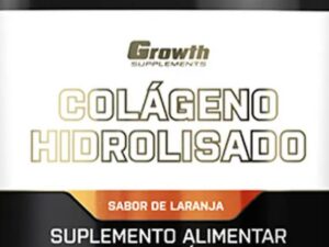 Colágeno hidrolisado em pó sendo preparado