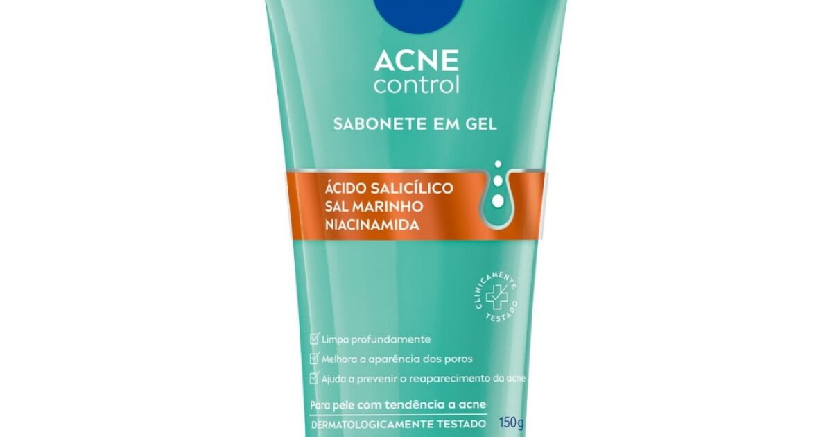 Sabonete facial NIVEA Acne Control em gel