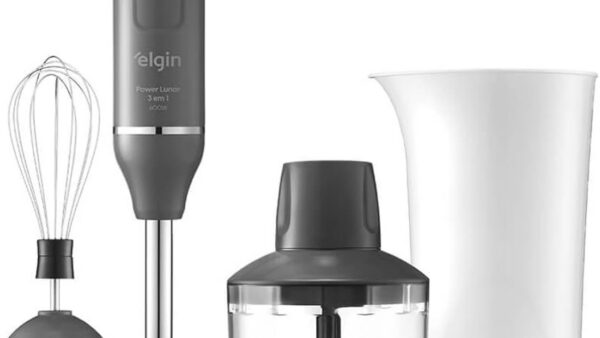 Mixer Elgin Lunar Power Inox 3 em 1 600W