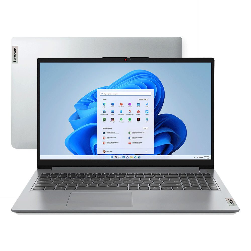 Notebook Lenovo IdeaPad 1i Celeron 4 GB 128 GB SSD