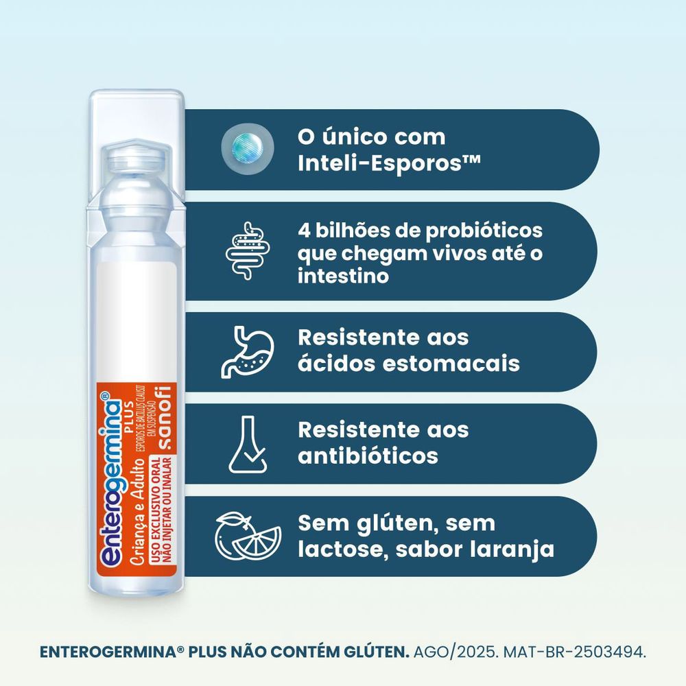 Enterogermina (20 frascos de 5 ml)