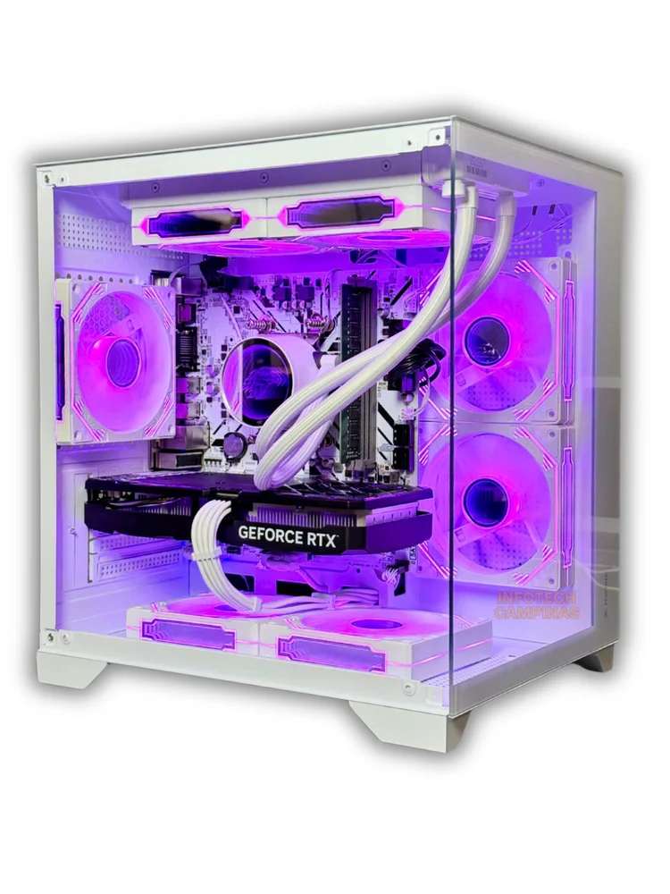 Computador Gamer Aquário Branco Intel i5 16 GB 240 GB SSD