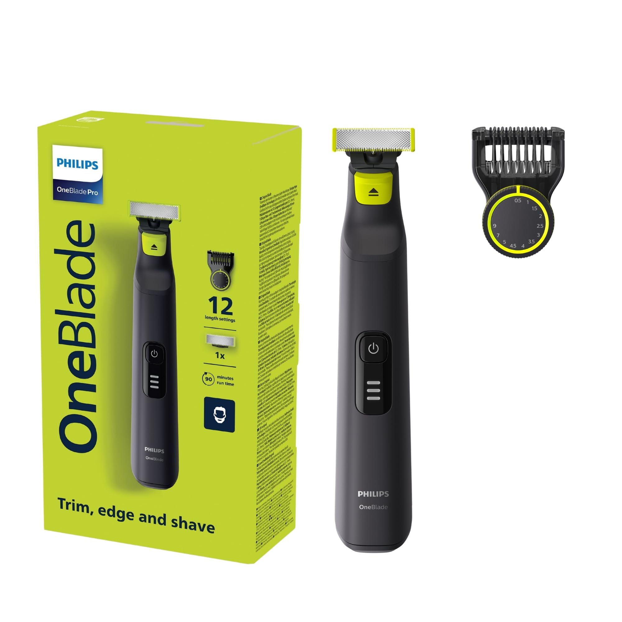 Philips OneBlade Pro Barbeador e Aparador Elétrico