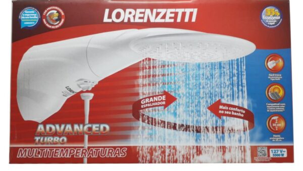 Chuveiro Lorenzetti Advanced Turbo 220 V 7500 W