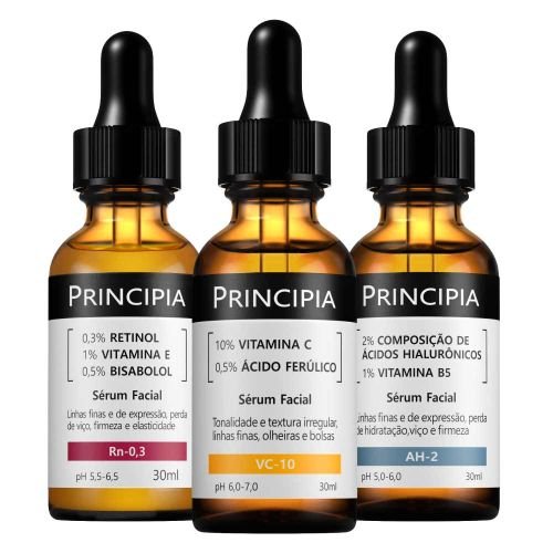 Kit Principia Retinol Rn-0,3 + Vitamina C-10