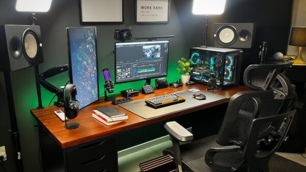 Setup gamer completo montado