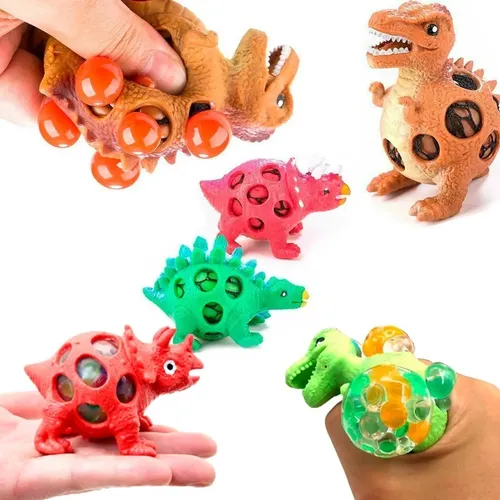Squishy Ball Dinossauro Stress Ball de Apertar