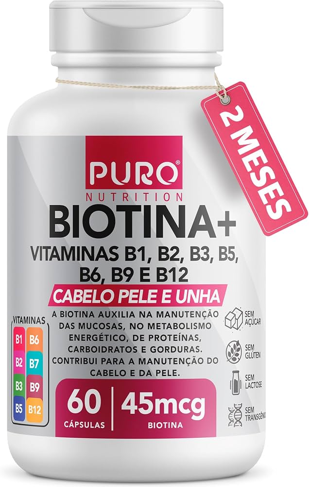 Biotina + Puro Nutrition