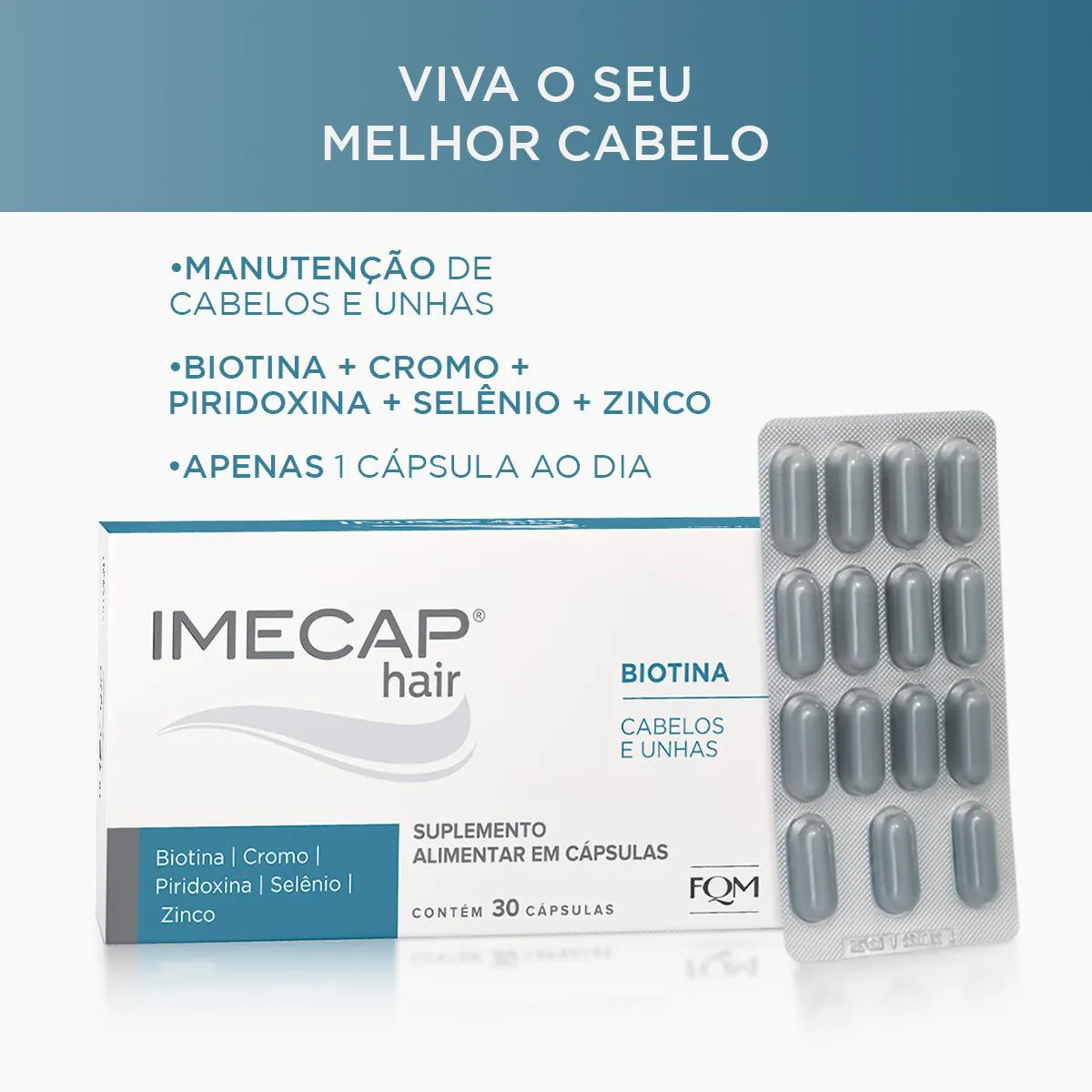 Imecap Hair 30 cáps