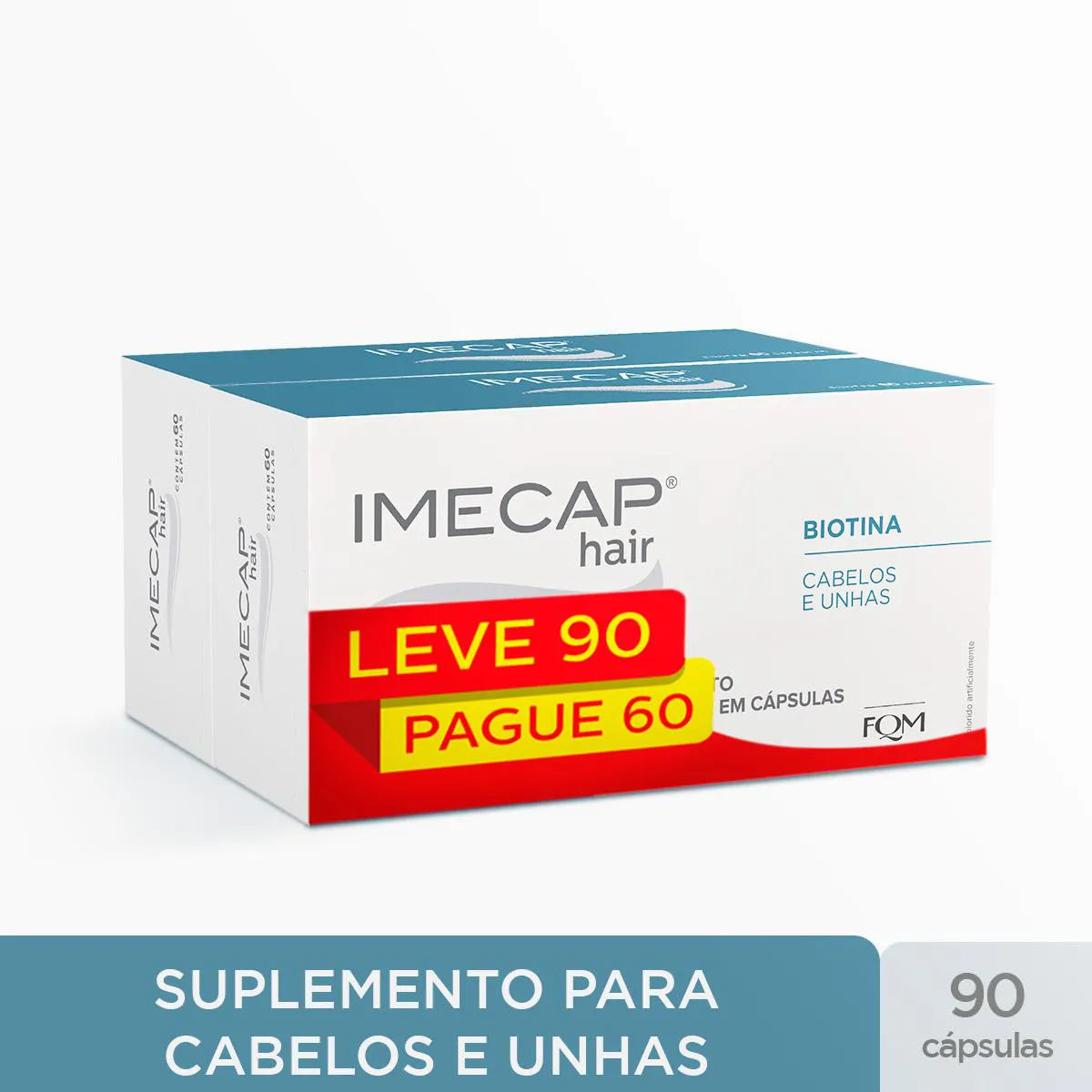 Imecap Hair Leve 90 Pague 60