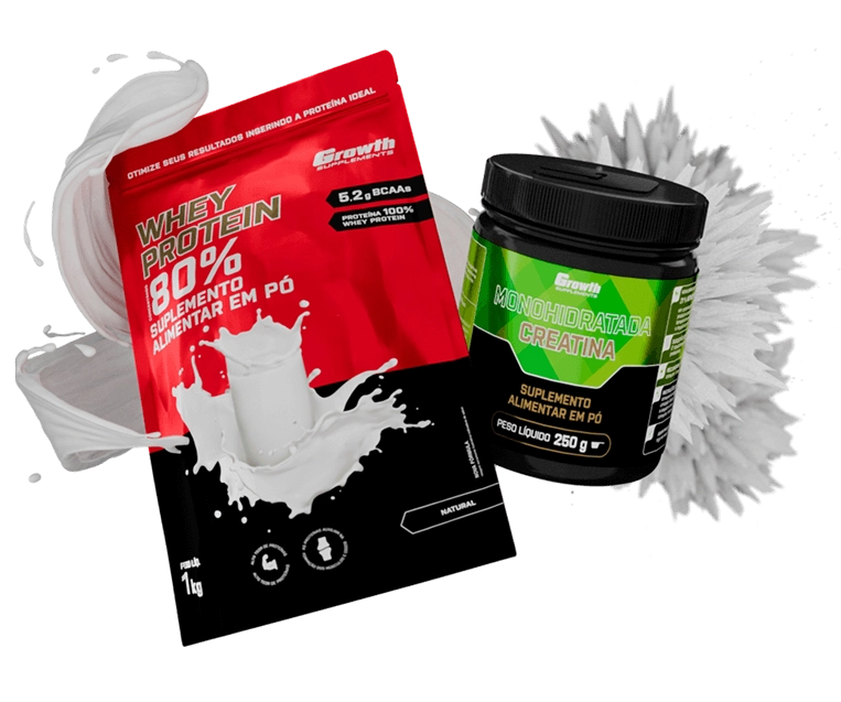 Growth Whey Protein Concentrado 1kg