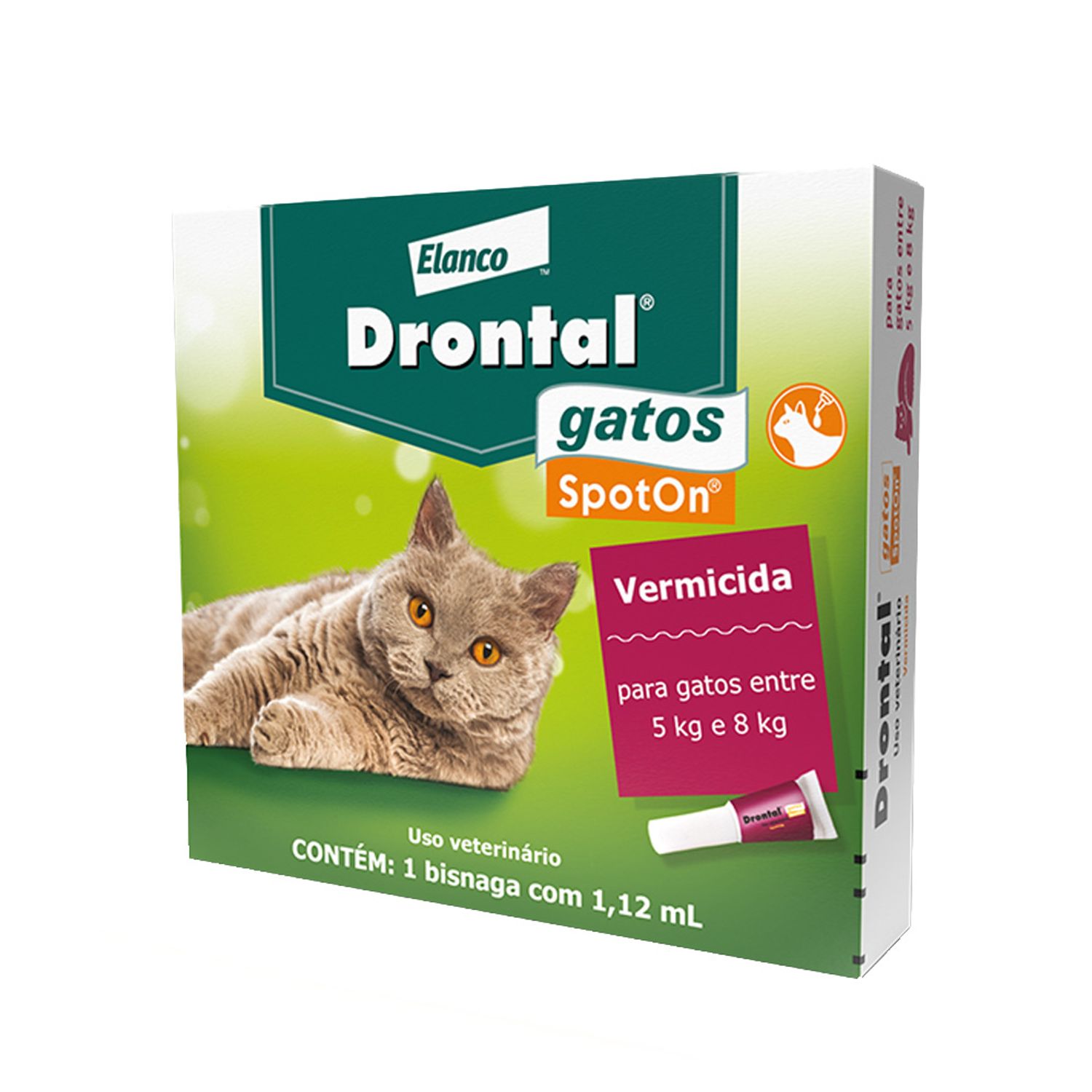 Drontal Spot On 2,5 a 5 kg