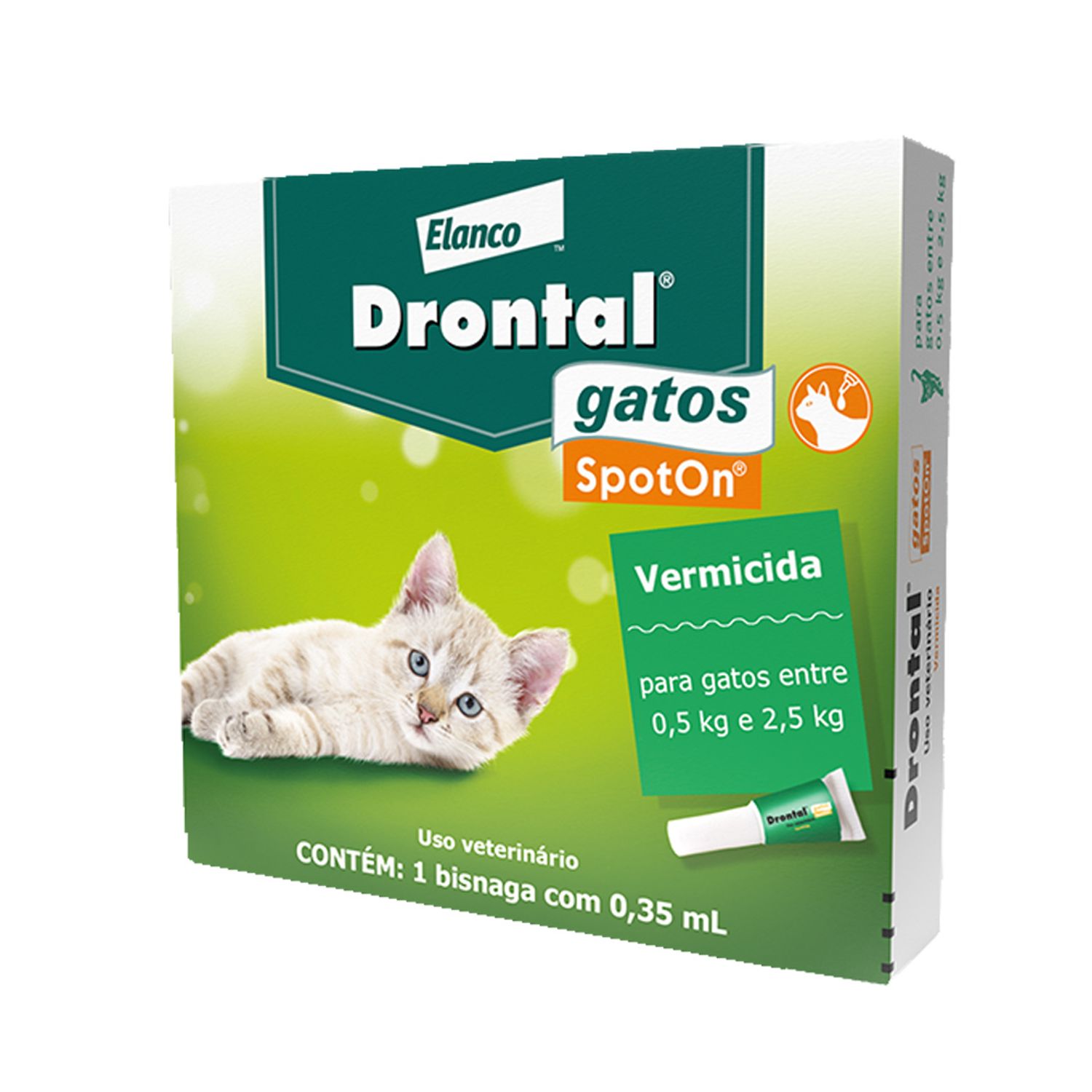 Drontal Spot On acima de 5 kg