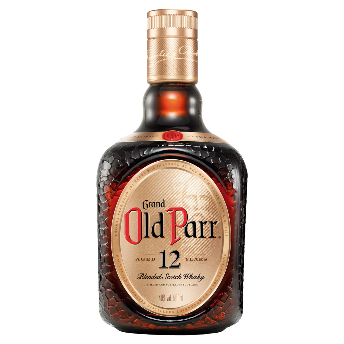 Whisky Old Parr 12 Anos 500 ml