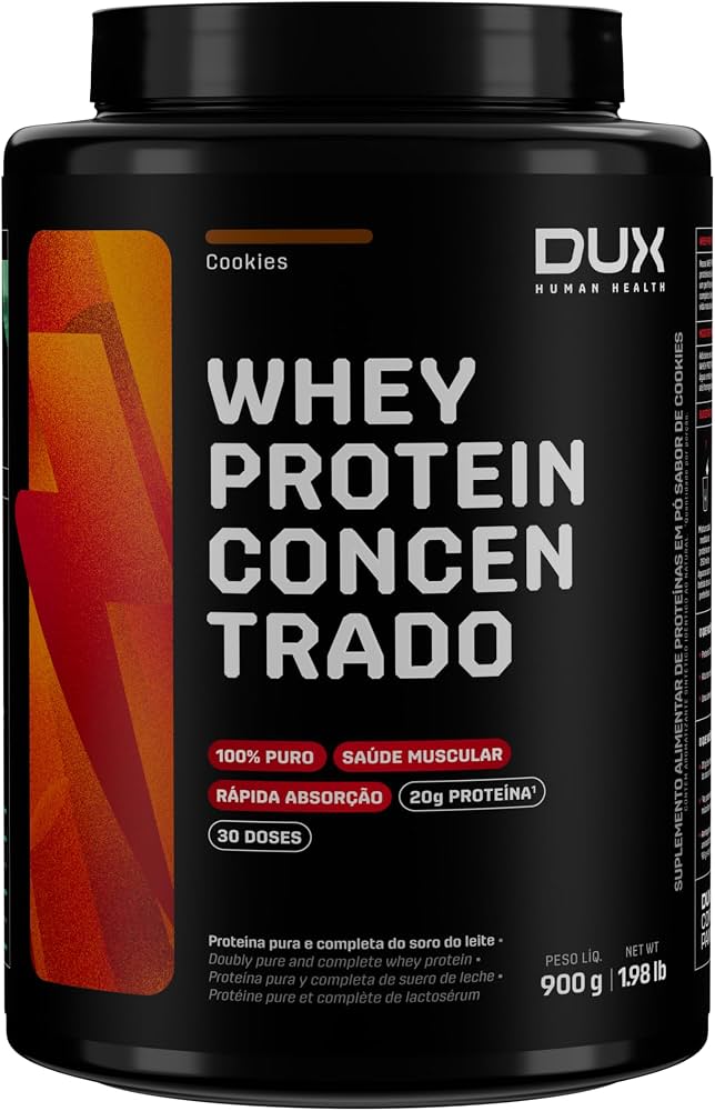 Dux Whey Protein Concentrado 900 g