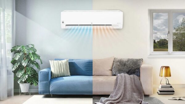 Ar-condicionado quente e frio