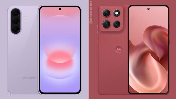 Samsung Galaxy A37 5G 256 GB e Motorola Moto G86 5G 256 GB comparados
