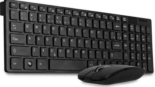kit teclado e mouse sem fio