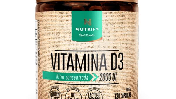 Nutrify - Vitamina D3 2000 UI - 120 Cápsulas e Ômega 3 EPA DHA 1g (120 Caps), VitaFor comparados