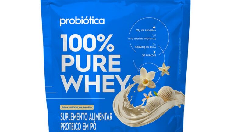 Whey Probiótica 100% Pure é bom? A proteína declarada e o…