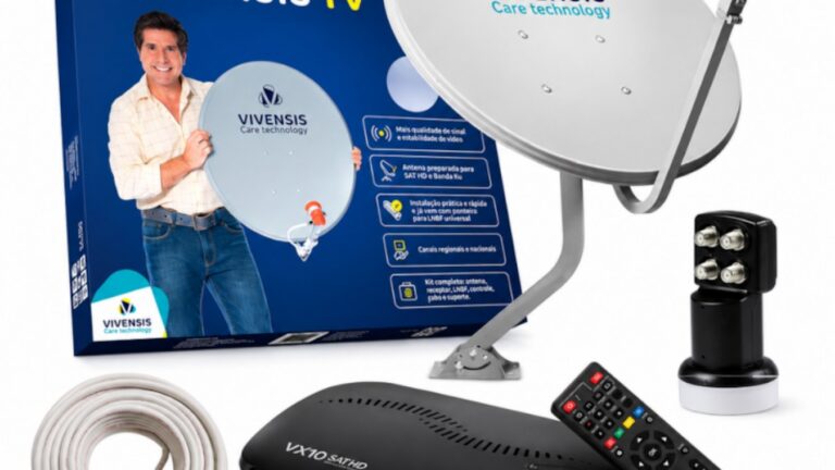 Antena parabólica digital: kit gratuito, o que vem na caixa…