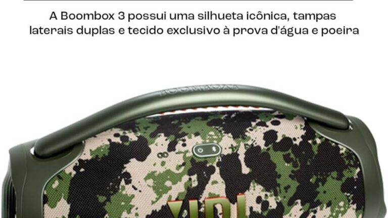 JBL Boombox 3 ou JBL PartyBox Club 120: qual caixa de som…