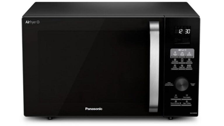 Micro-ondas Panasonic com air fryer (CD89) é bom? 900 W, 19…